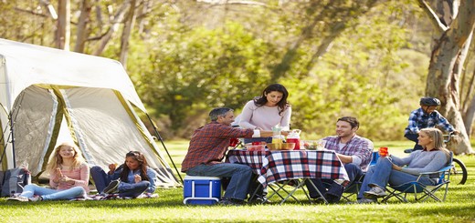 passer des vacances en camping